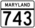 Thumbnail for Maryland Route 743