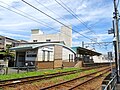 苧ヶ瀬駅駅舎 (犬山方面)