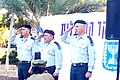 טקס חילופי מפקד המכללה לביטחון לאומי, אוגוסט 2015. [ב].