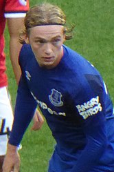 Manchester United v Everton, 17 de septiembre de 2017 (Tom Davies) .jpg