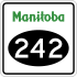 Provincial Road 242 shield