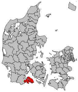 Sønderborg – Localizzazione