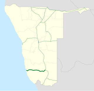 <span class="mw-page-title-main">B4 road (Namibia)</span> National highway of Namibia