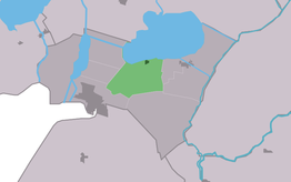 Kaart van Oosterzee