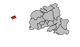 Cantone di Ouessant – Mappa