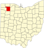 Karta över Ohio Highlighting Henry County.svg