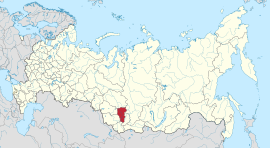 Map of Russia - Kemerovo Oblast (Crimea disputed).svg