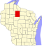 Mapa de Wisconsin Destacando Price County.svg