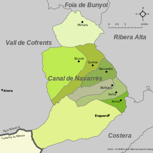 Mapa de la Canal de Navarrés.svg