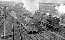 Goods trains at Whitemoor Junction March Whitemoor Junction contrasting 0-6-0s geograph-2789913-by-Ben-Brooksbank.jpg