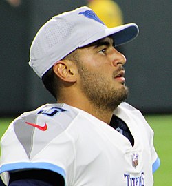 Quarterback Marcus Mariota led the Titans to the playoffs for the first time in nearly ten years in 2017.