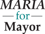Maria for Mayor campaign logo.png