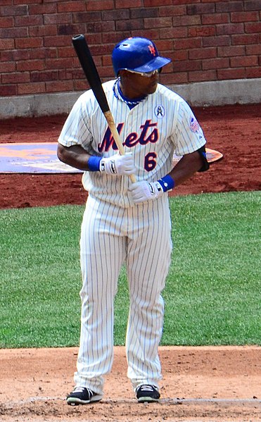 Byrd with the Mets in 2013