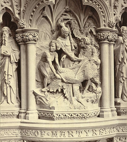 File:Martyrs' Pulpit Exeter Cathedral.jpg