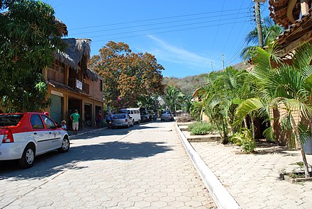 The main street