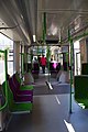 Midland Metro tram no. 20 on display - interior, St. Georges, Bilston Street, Wolverhampton, geograph-4026945-by-P-L-Chadwick.jpg