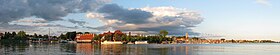 Mikolajki from Jezioro Mikolajskie panorama 2008-07.jpg