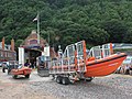 Minehead Lifeboat Station with B-824 and D-712.jpg
