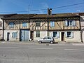 Maison à pans de bois.