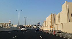 Al Gharrafa Street in 2020.