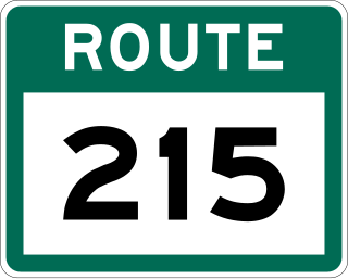 <span class="mw-page-title-main">Newfoundland and Labrador Route 215</span> Highway in Newfoundland and Labrador