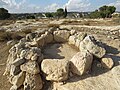 The shrine: imprints of feet of Lot in a rock.