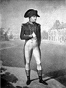 Portrait de Bonaparte à la Malmaison (1801), marrazkia, Rueil-Malmaison.