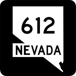 <span class="mw-page-title-main">Nevada State Route 612</span> Highway in Nevada