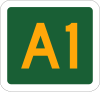 New South Wales alphanumeric route A1.svg