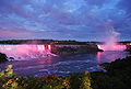 Image 1The Niagara Falls are voluminous waterfalls on the Niagara River, straddling the international border between the Canadian province of Ontario and the U.S. state of New York.