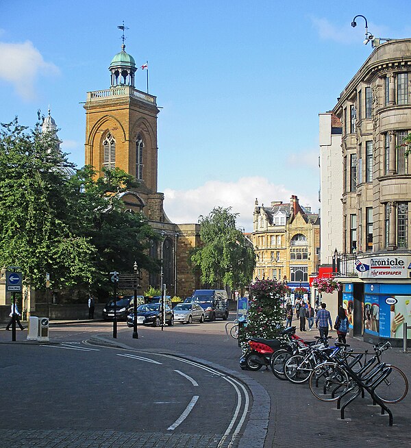 Image: Northampton, town centre   geograph.org.uk   4126914