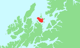 Kaart van Grytøya