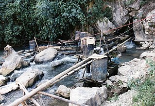 Micro hydro Hydroelectric power generation of 5 to 100 kW of electricity