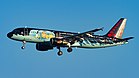 Seit 2015 fliegt der A320 „OO-SNB“ der Brussels Airlines seine Paxe mit einem Motiv aus Der Schatz Rackhams des Roten in die Heimat von Tim und Struppi (Bild vom 22. März 2019 bei der Landung in Genf) KW 30 (ab 24. Juli 2022)