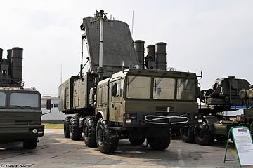 S-400's 92N2 radar and 5P85T2