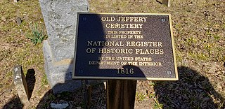<span class="mw-page-title-main">Jeffery Cemetery</span> Historic site in Izard County, Arkansas, US