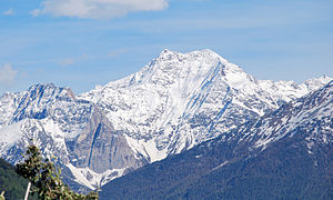 Lasa peak from the north-west (Schluderns)