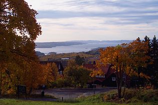 Oslofjord seen from Holmenkollen (Oslo)