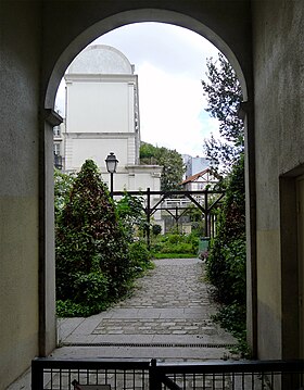 A Jardin des Abbesses cikk illusztráló képe