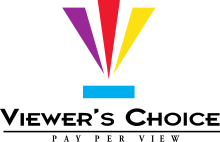 The Viewers Choice logo from May 1993 to April 2004. The text below the logo was first used in March 1996. PPV Viewers choice old logo.svg