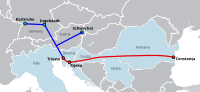 Miniatură pentru Pan-European Oil Pipeline