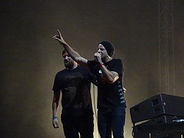 Paul Harding & Ben Mount of Pendulum @ Park Live.JPG