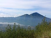 Gunung dan Danau Batur di Bangli.