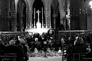 English: A concert of Les Petits Chanteurs de Passy in the Church Saint Germain l'Auxerrois in Paris.