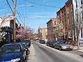 Brown Street, Fairmount, Philadelphia, PA 19130, looking west, 2600 block