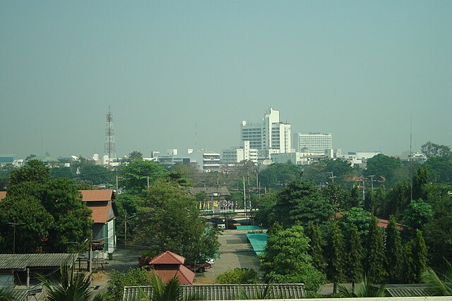Blick auf Phitsanulok