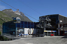 Mittelstation Furi des Matterhorn-Express.