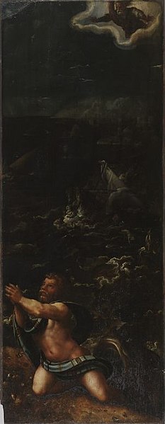 File:Pieter Coecke van Aelst - Jonah spewed out by the sea monster.jpg