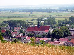 Pemandangan dari Gunung St. Anne di Pińczów