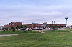 Indian Health Service Hospital in Pine Ridge on the Pine Ridge Indian Reservation, November 2011